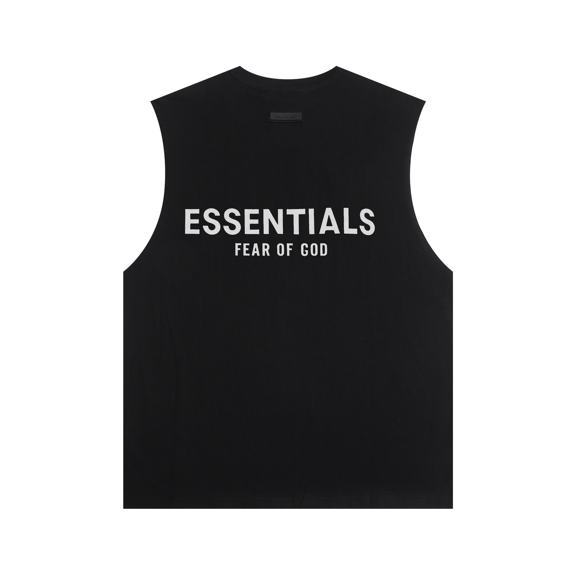 Fog Essentials tank spring summer FOG letter crew neck casual vest