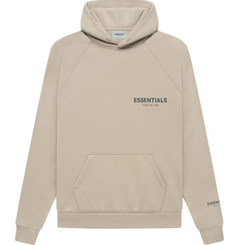 Fog Essentials Hoodie Reflective Logo Loose Fleece Sweater