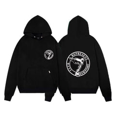 Represent Circle Diver Graphic Heavyweight Hoodie - Black