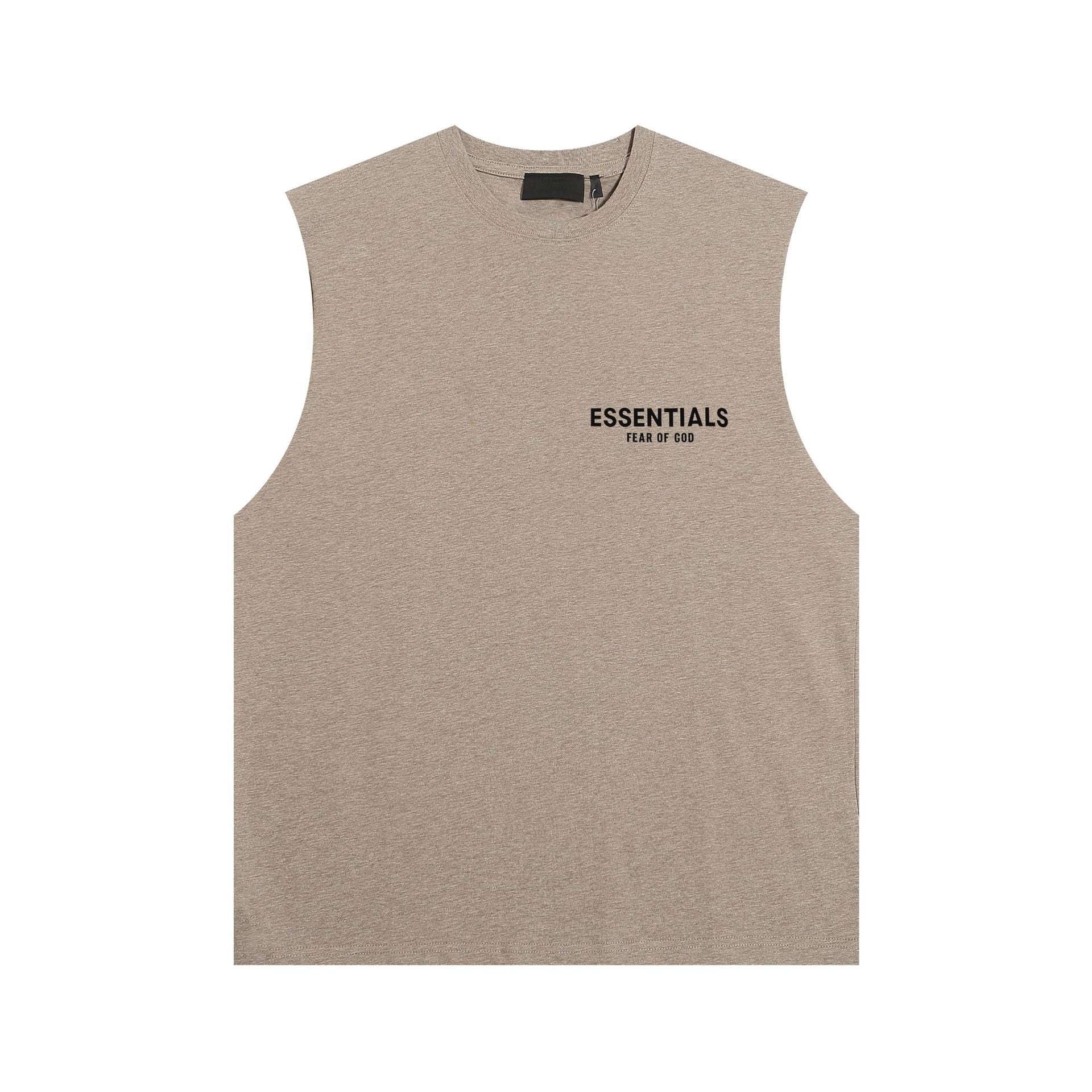 Fog Essentials tank spring summer FOG letter crew neck casual vest