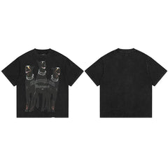 Represent "Thoroughbred" Doberman Graphic T-Shirt - Black