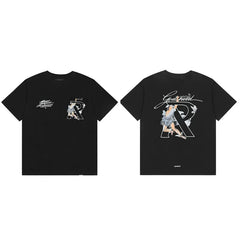 Represent "God Save Us" Graphic T-Shirt - Black