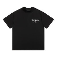 Fog Essentials T Shirts Letter Pattern Crew Neck Short Sleeves