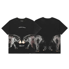 Represent Bear Graphic T-Shirt - Black