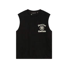 Fog Essentials tank spring summer FOG letter round neck pullover vest