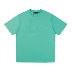 Fog Essentials T Shirts Spring/Summer FOG Season 9 Double Line Casual Crew Neck Short Sleeve