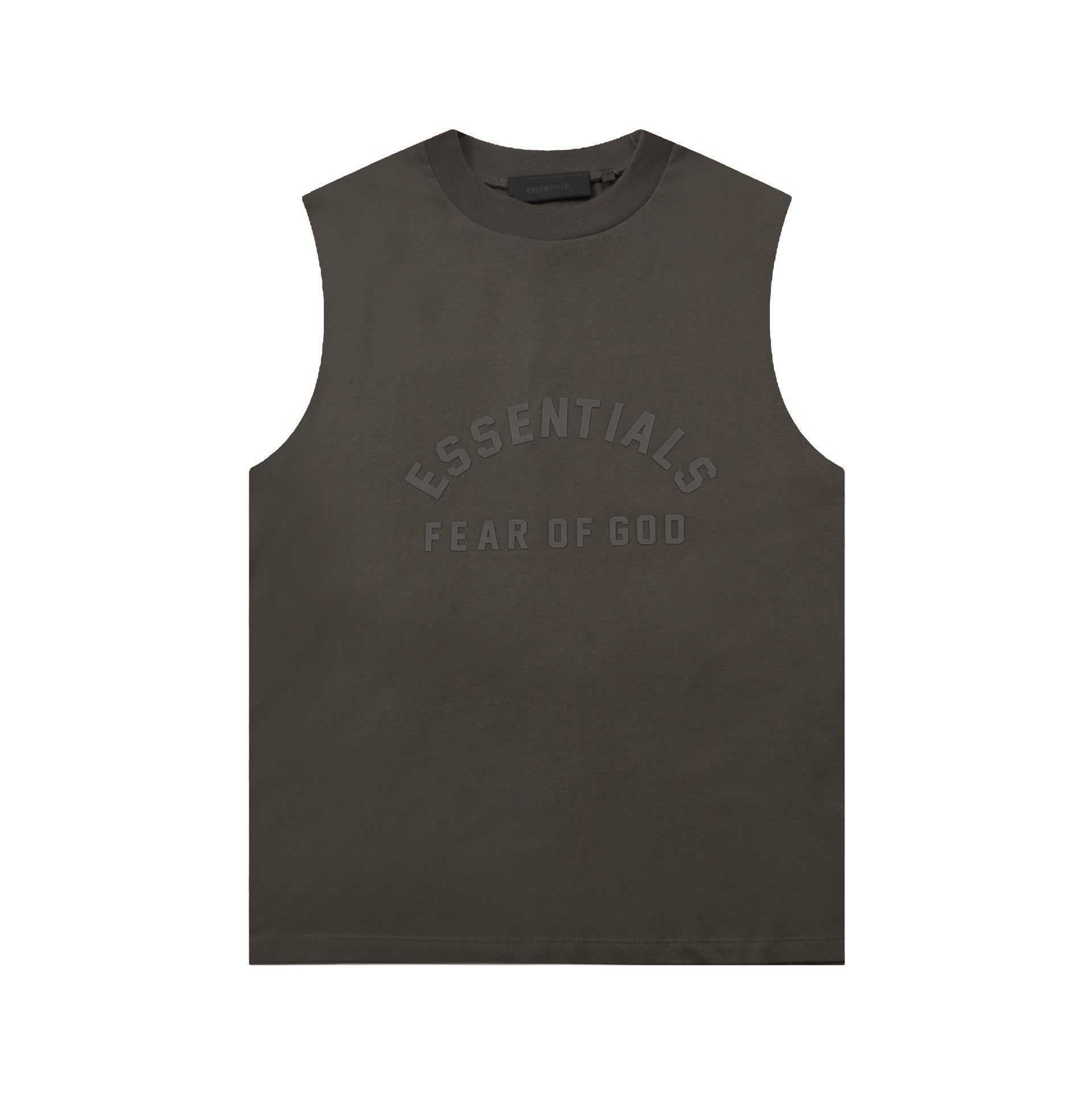 Fog Essentials tank summer FOG letter crew neck vest