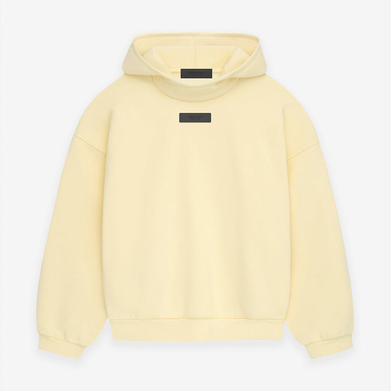 Fog Essentials Hoodie Stretch-hemmed Fleece Hooded Sweater