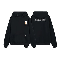 Represent "Decade of Speed" Graphic Heavyweight Hoodie - Black