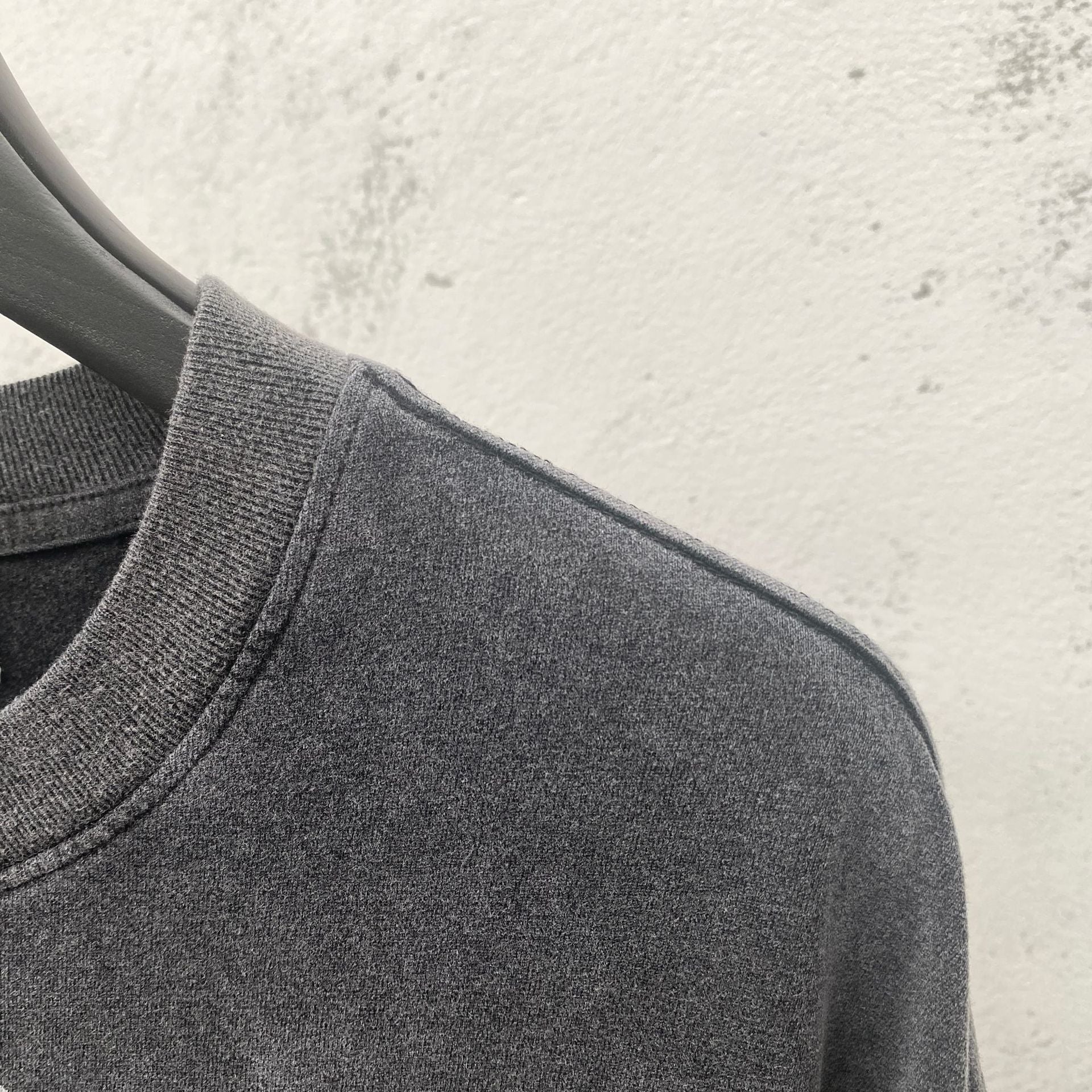 Fog Essentials T Shirts Spring and Summer FOG Joint Series Washing Water Old Crew Neck Short Sleeves