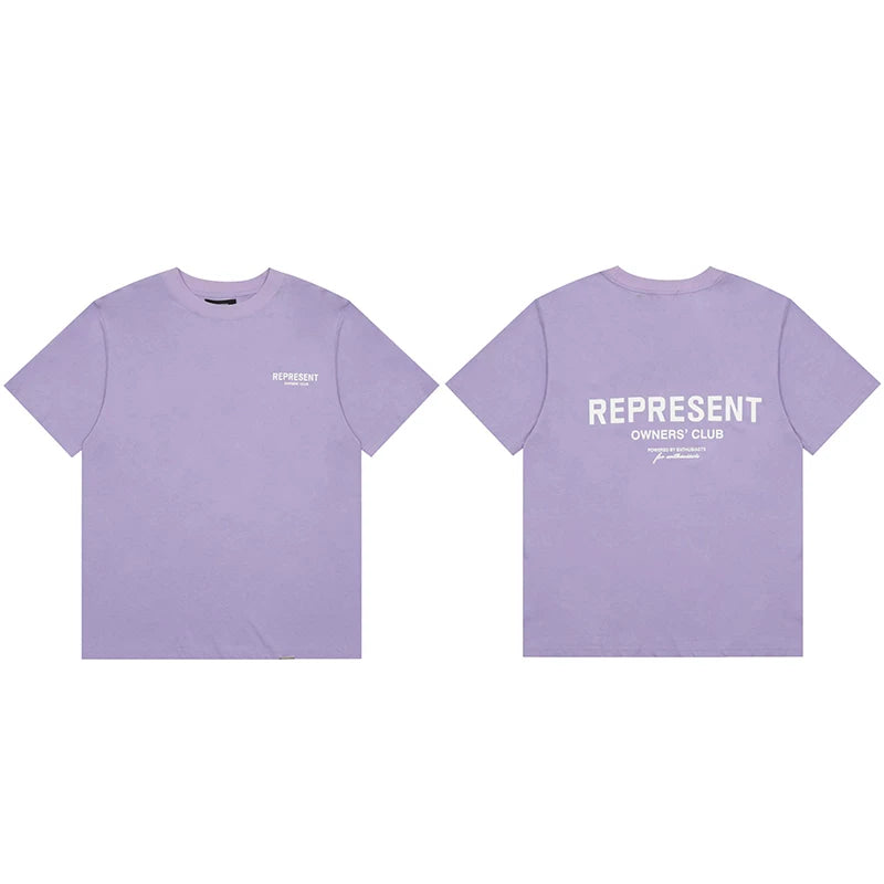 Represent Owners' Club Graphic T-Shirt - Lavender Purple