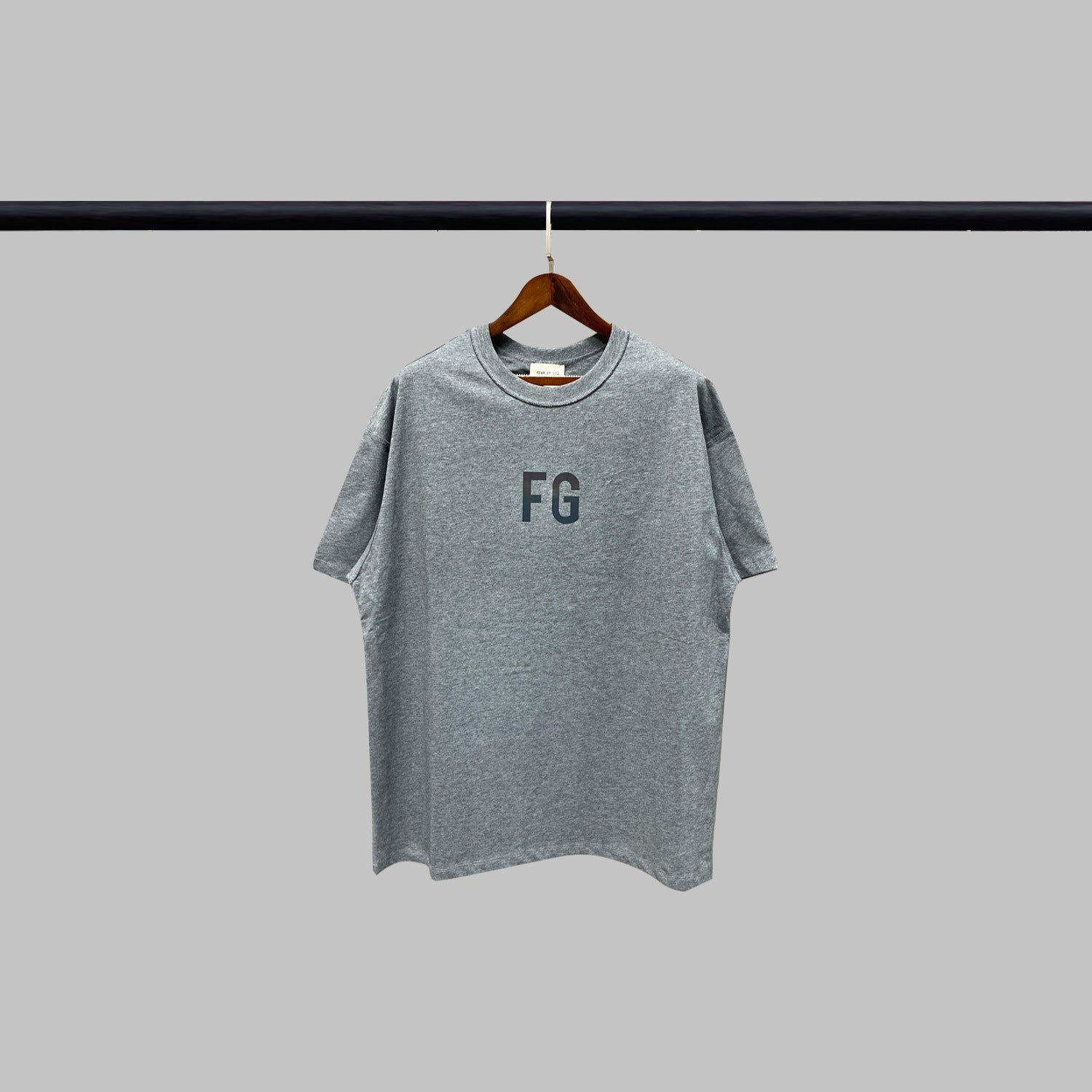Fog Fear of God Essentials T Shirt Short Sleeve Loose Reflective Colorful Couple T-shirt