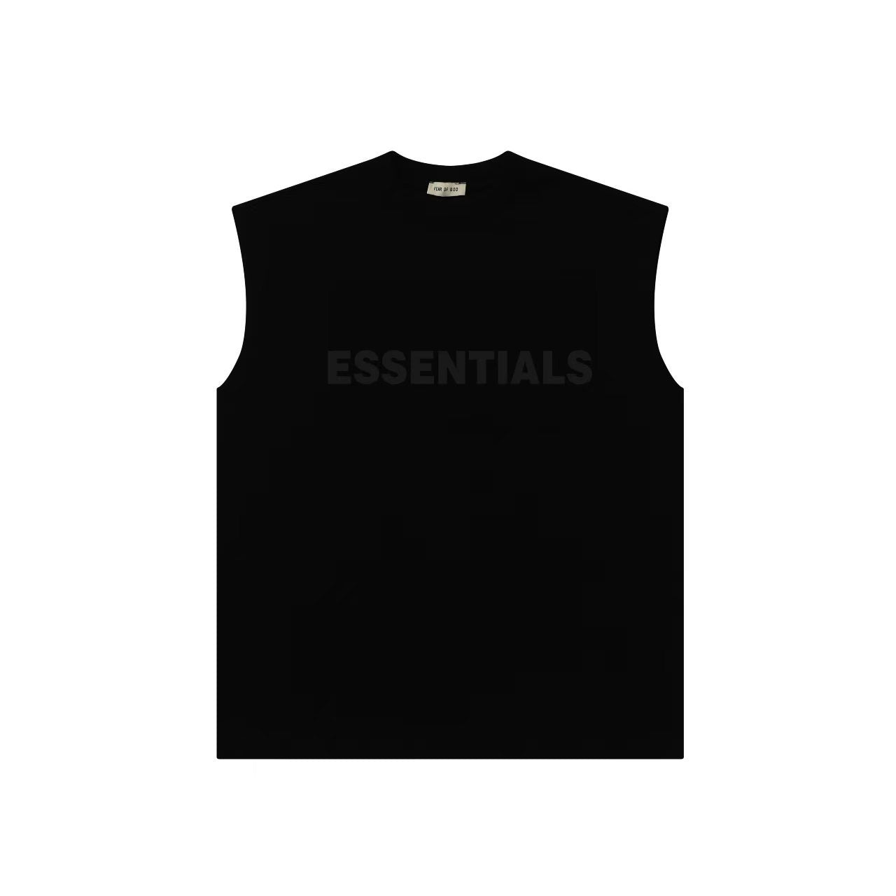 Fog Essentials tank spring summer FOG letter crew neck casual vest