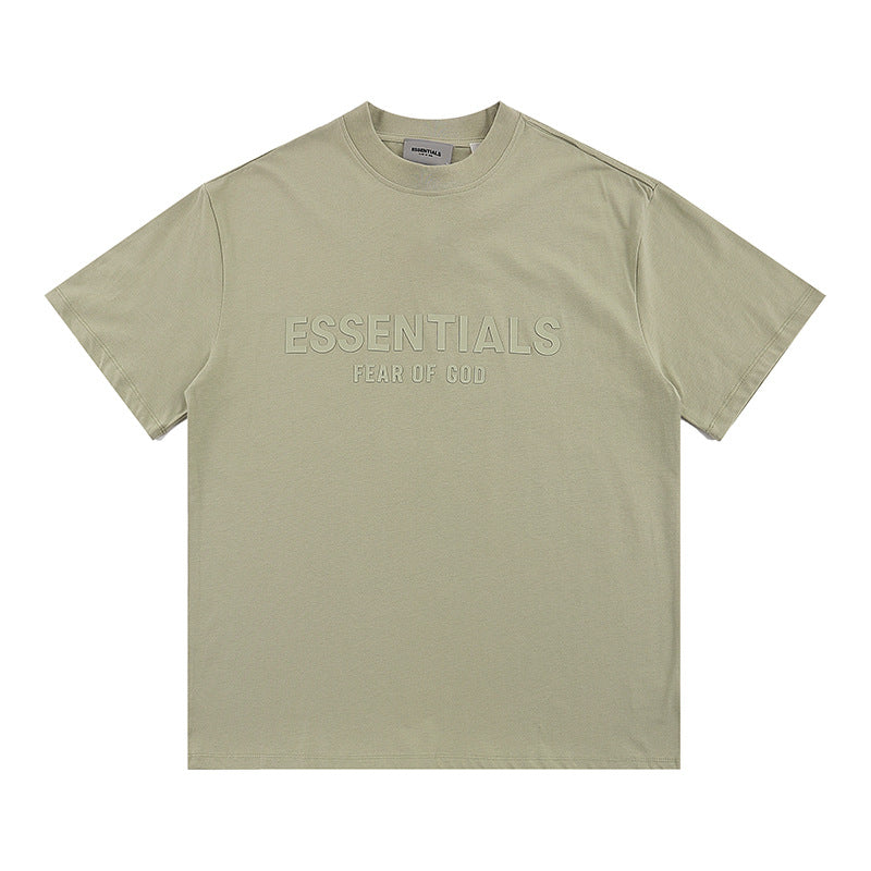 Fog Essentials T Shirts Spring/Summer, Crew Neck Short Sleeves