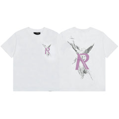 Represent Archangel "R" Graphic T-Shirt - White/Purple