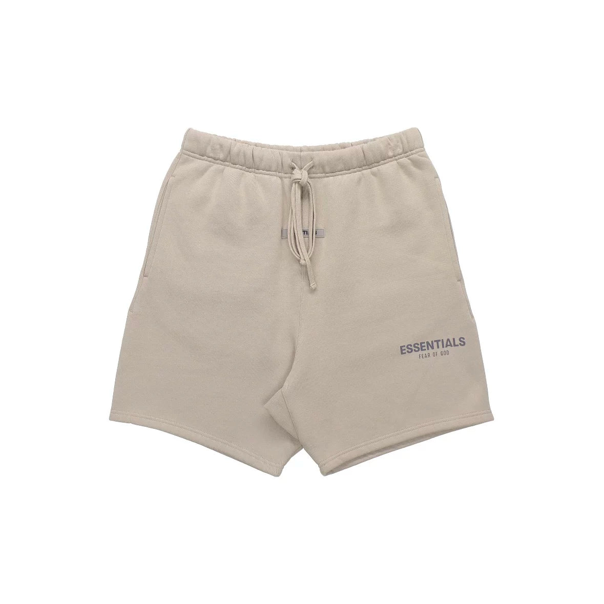 Fear of God Essentials Core Collection Sweatshorts Khaki color thin velvet