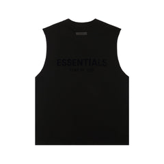 Fog Essentials tank spring/summer FOG alphabet casual crew neck vest