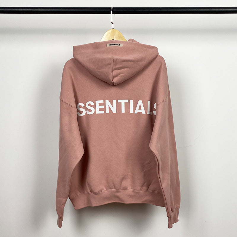 Fog Essentials Hoodie Unisex Loose Fleece Hooded Sweater Couple