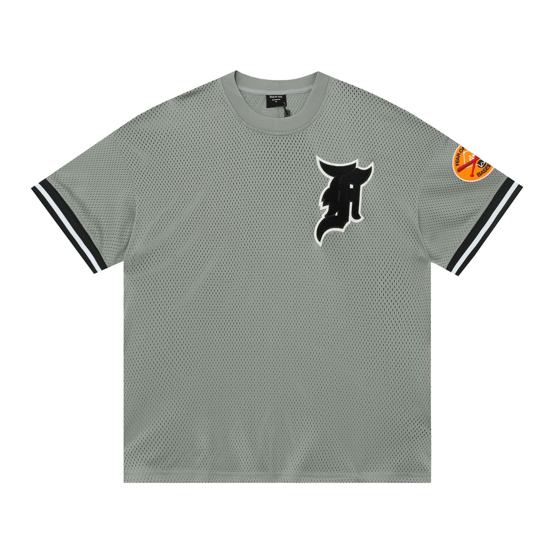 Fog Essentials T Shirts Spring/Summer FOG Mesh Crew Neck Short Sleeves