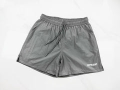 Represent Minimalist Nylon Shorts - Taupe/Grey