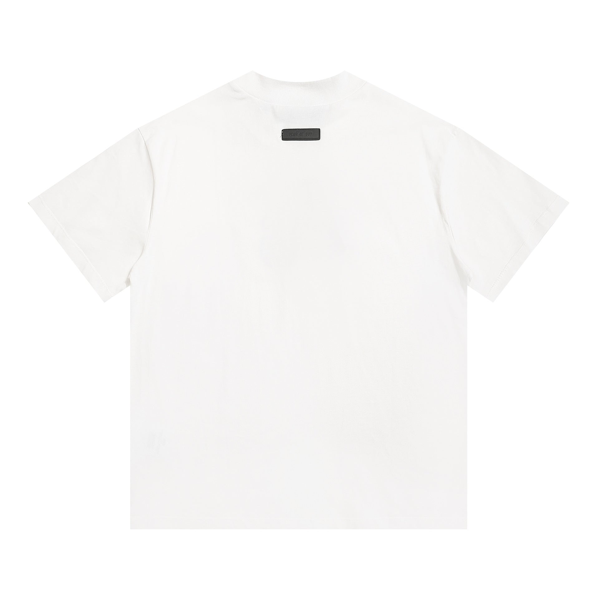 Fog Essentials T Shirts Spring/Summer FOG Pattern Crew Neck Short Sleeves