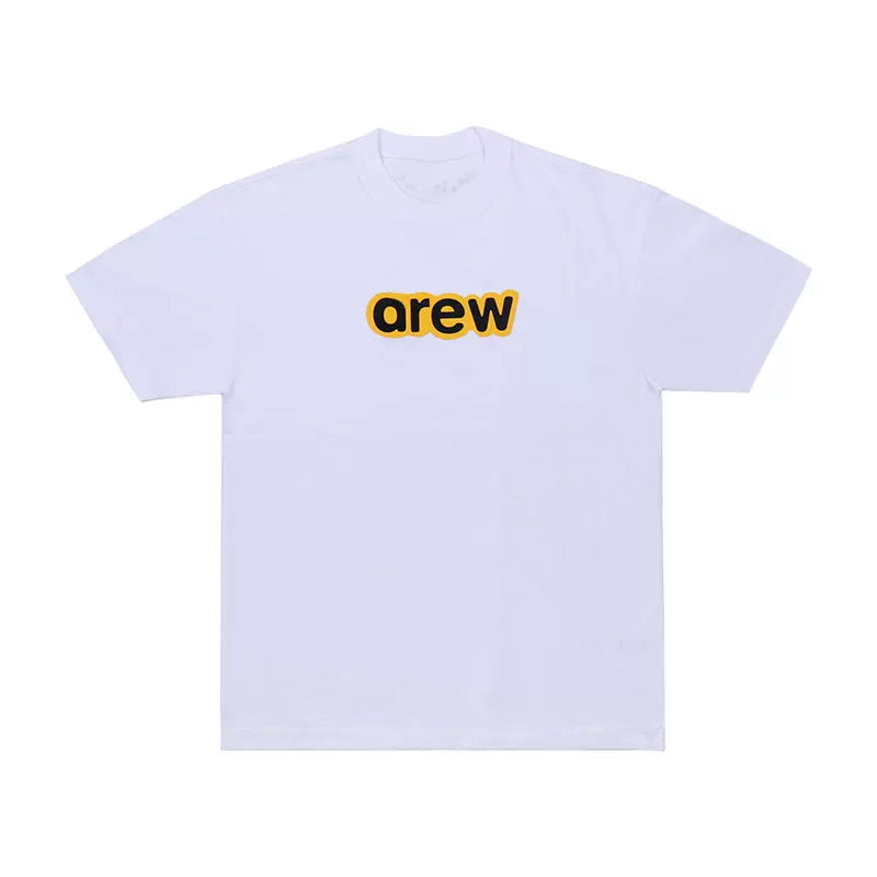 Drew House Logo Short Sleeve T‑Shirt, White