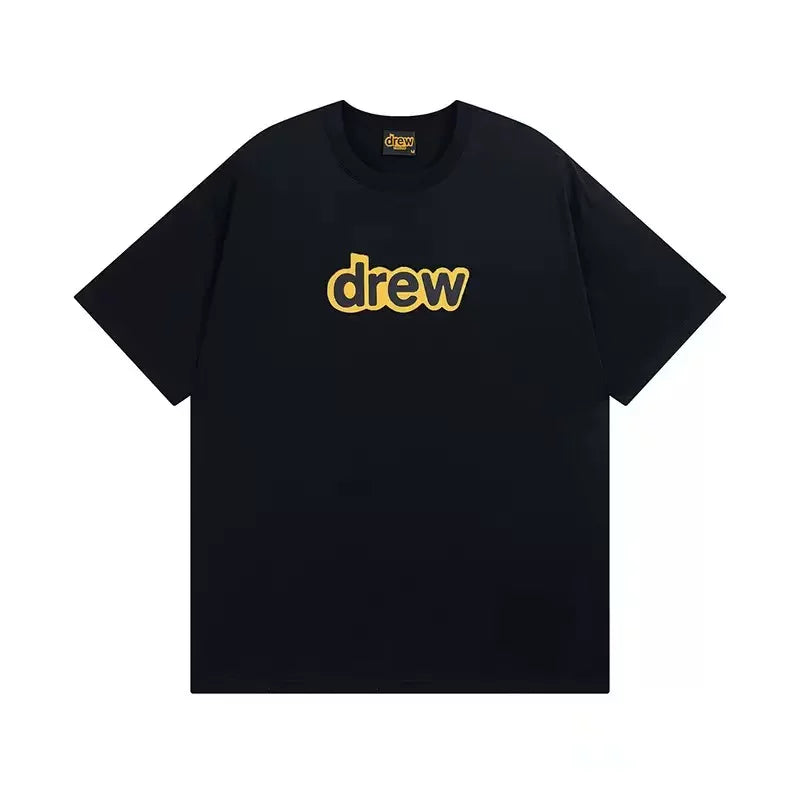 Drew House Logo Short Sleeve T‑Shirt, Black