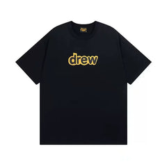 Drew House Logo Short Sleeve T‑Shirt, Black