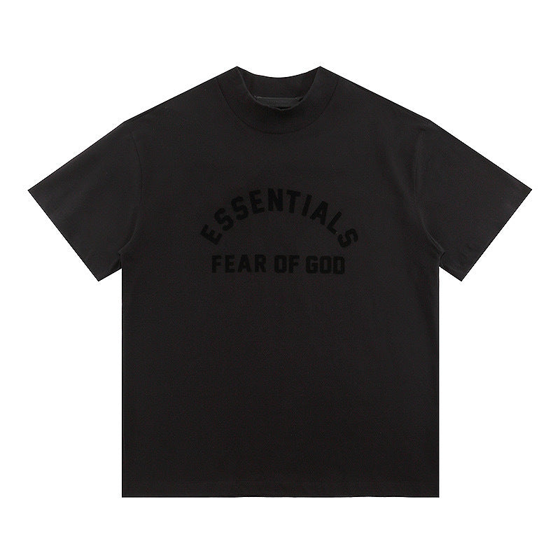 Fog Essentials T Shirts Spring Summer FOG Letter Crew Neck Pullover Short Sleeves