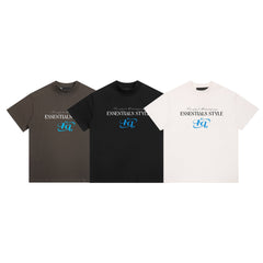 Fog Essentials T Shirts Spring/Summer FOG Letter Pattern Crew Neck Short Sleeves
