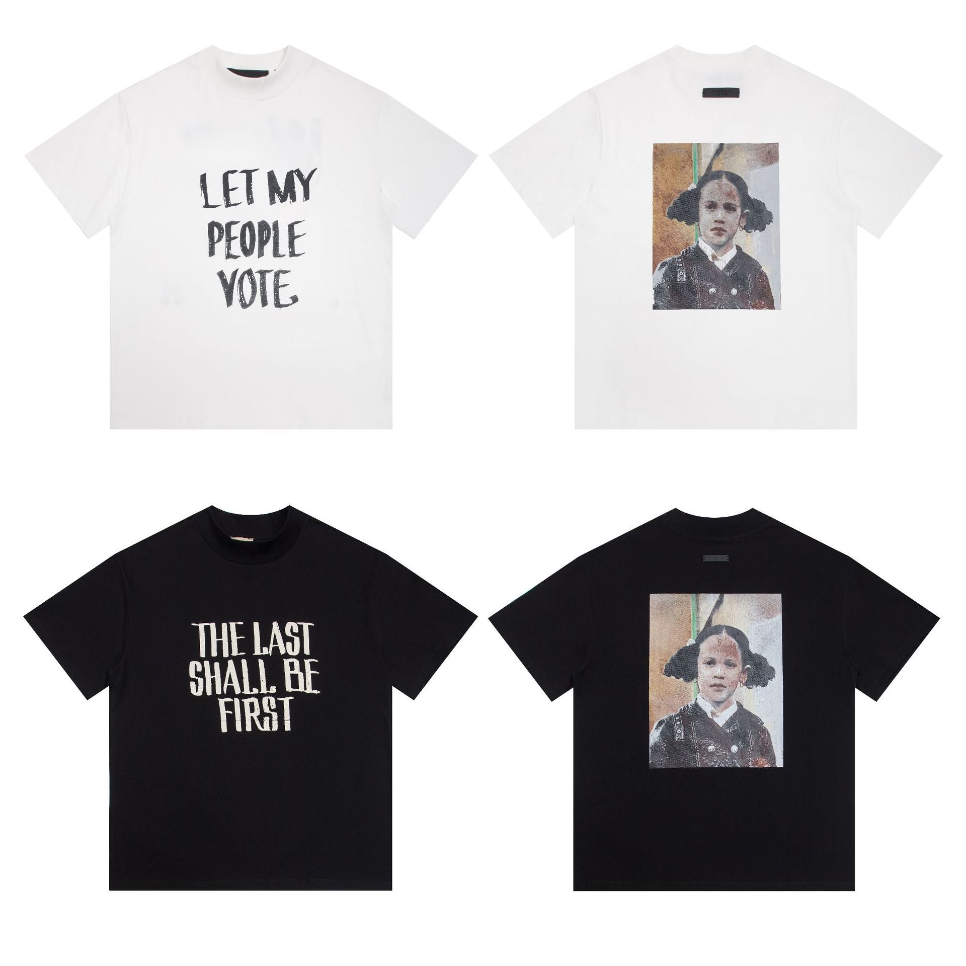 Fog Essentials T Shirts Autumn/Winter FOG Girls Letter Print Crew Neck Short Sleeves