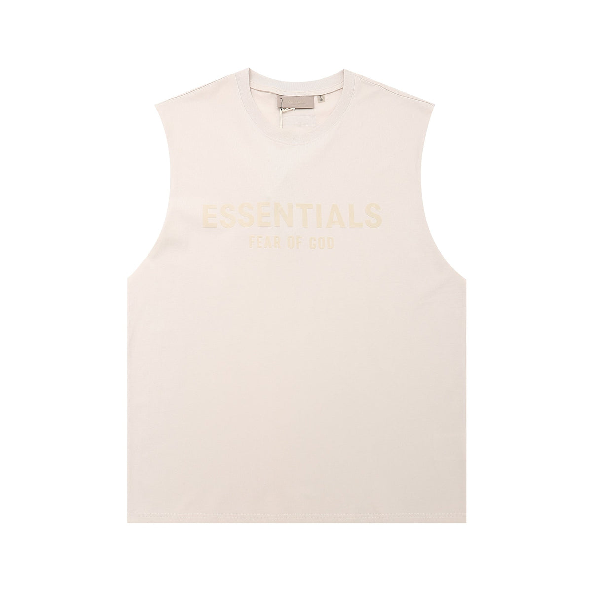 Fog Essentials tank summer FOG letter crew neck vest