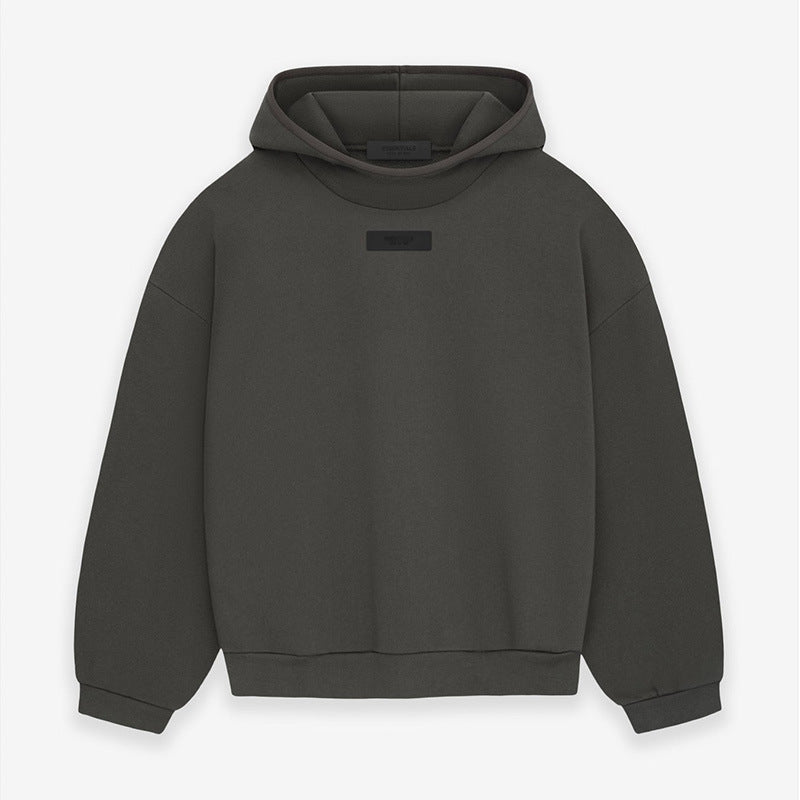 Fog Essentials Hoodie Stretch-hemmed Fleece Hooded Sweater