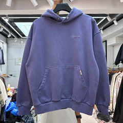 Represent Vintage Heavyweight Hoodie with Snap Collar - Lavender