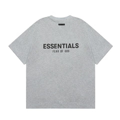Fog Essentials T Shirts Spring/Summer FOG Letter Pattern Crew Neck Short Sleeves