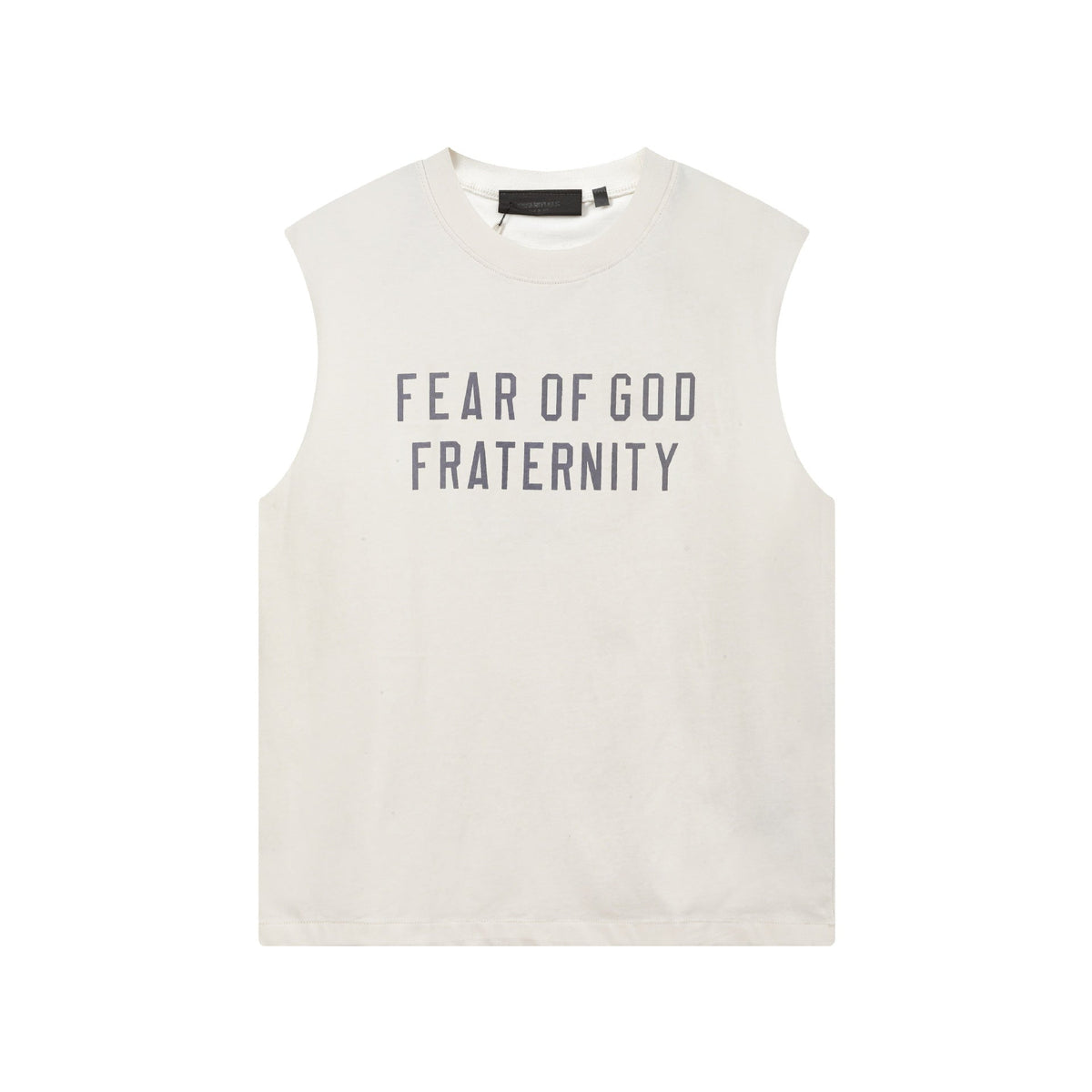Fog Essentials tank spring summer FOG letter crew neck vest