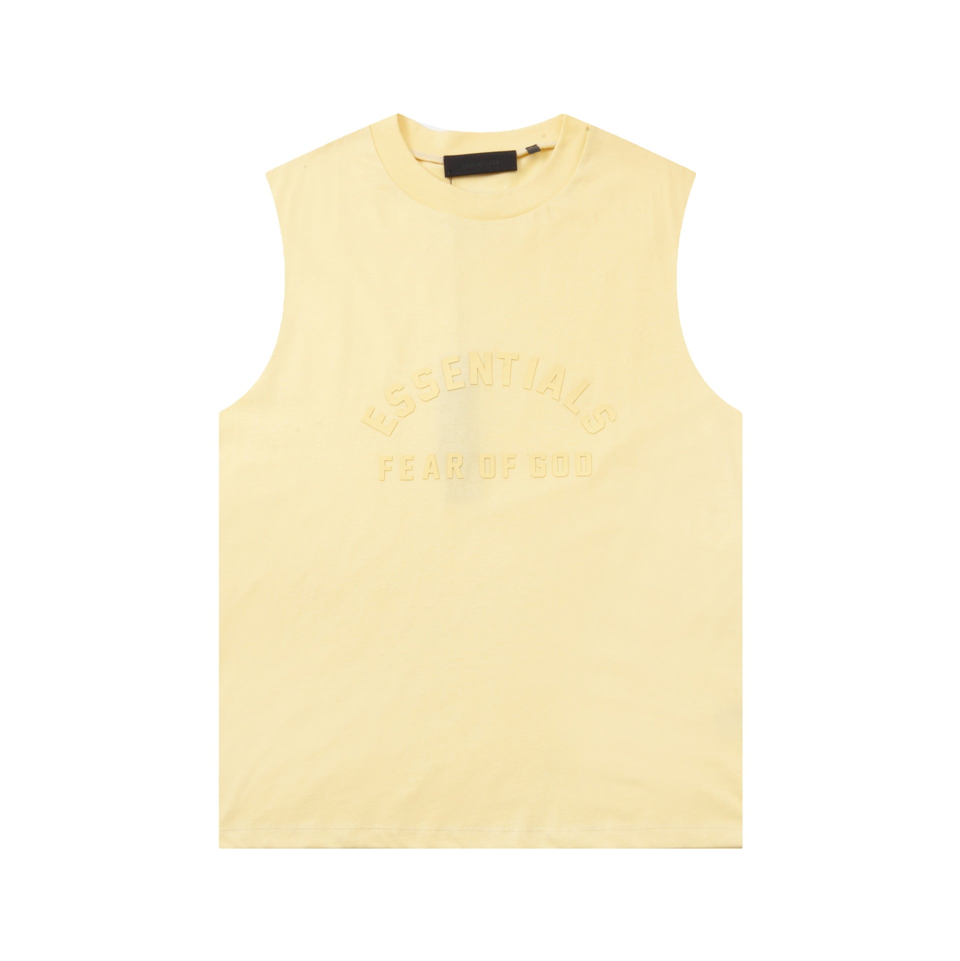 Fog Essentials tank summer FOG letter crew neck vest