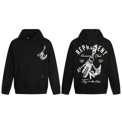 Represent "Keys to the Club" Graphic Heavyweight Hoodie - Black