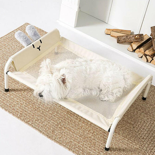 Outdoor Puppy Bed with Adorable Ears Design Hover Image