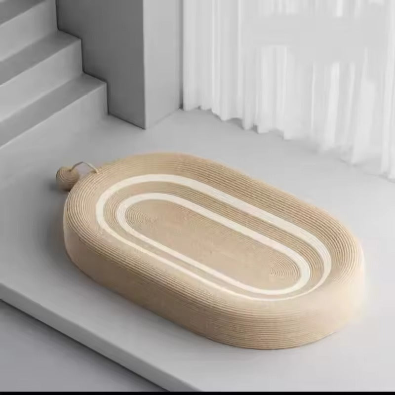 Eco Sisal Cat Scratcher Bed with Play Ball