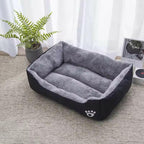 Pawfey Plush Pet Bed – Soft Supportive and Waterproof
