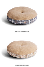 Plush Round Pet Bed with Cashmere Fleece