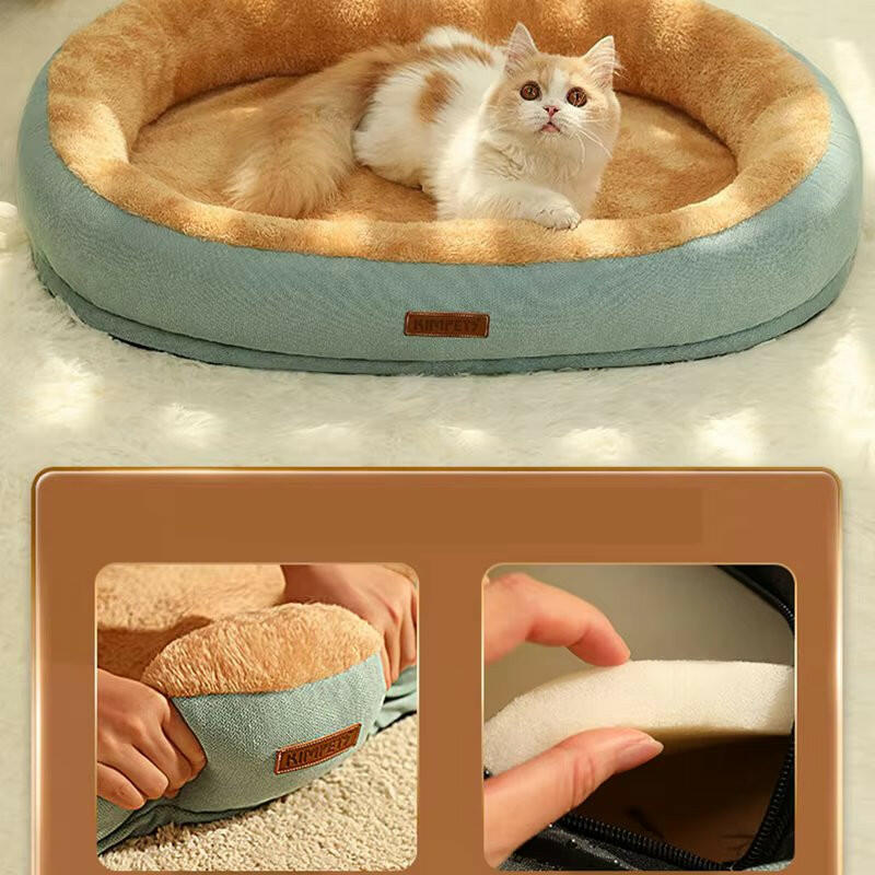 Plush Cat and Puppy Bed – Cosy Pet Lounger