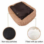 Plush Calming Dog Bed – Soft Fluffy and Supportive