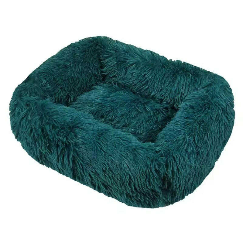 Plush Calming Dog Bed – Soft Fluffy and Supportive