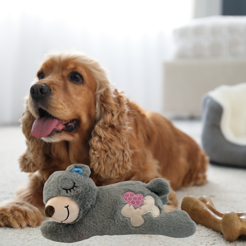 Pet Heartbeat Plush – Calming Toy for Anxiety Relief