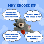 Pet Heartbeat Plush – Calming Toy for Anxiety Relief