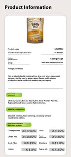 Pure Chicken Emulsion Strips for Appetite Support - Puppy Vitamin