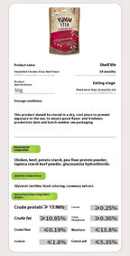 Pure Chicken Emulsion Strips for Appetite Support - Puppy Vitamin