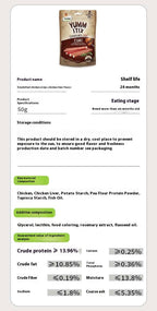 Pure Chicken Emulsion Strips for Appetite Support - Puppy Vitamin
